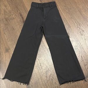 Zara Black Flare & Wide Leg Jeans